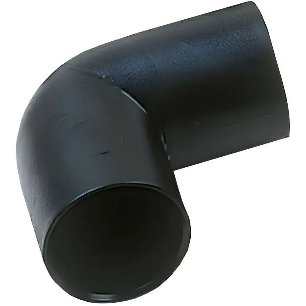 Reich hoekstuk 90 graden PÉ zwart