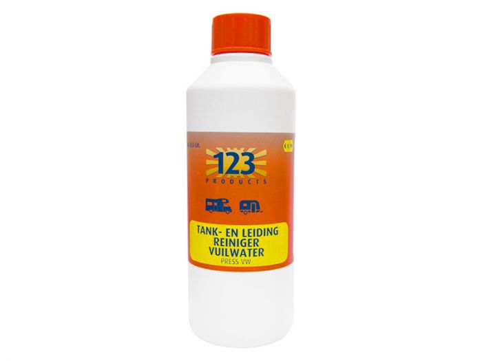 123 tank-en leiding reiniger vuilwater