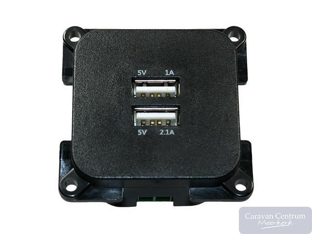 Haba C-LINE USB KONTAKTDOOS DUBBEL 3.1A