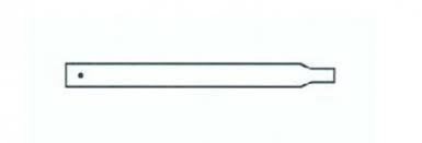 Campking Tussendeel 22 mm. 115/110 cm. + veer + gat