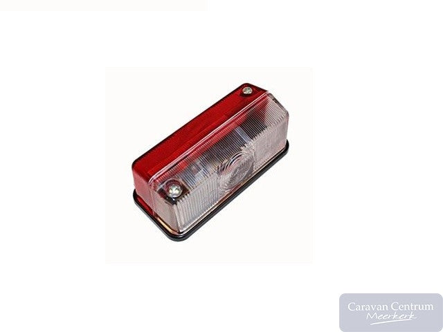 Hella Breedtelicht rood/ wit 92 x 43mm