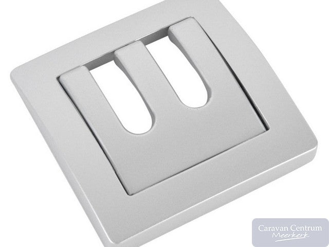 Kapstok 3 tands opklapbaar mat chroom