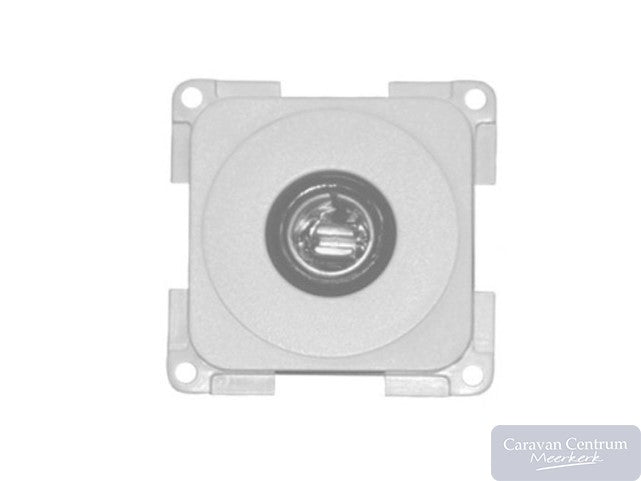 Presto Contactdoos Inbouw 12V Grijs