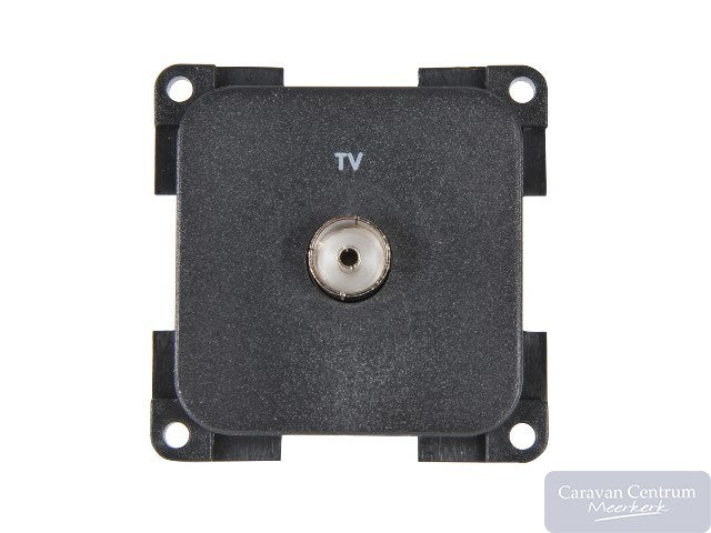 Presto TV Stekkerdoos Inbouw Zwart