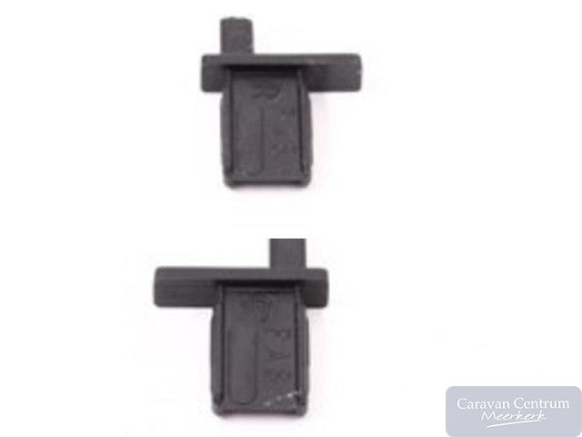 Remiflair 1 Eindstuk rechts zwart