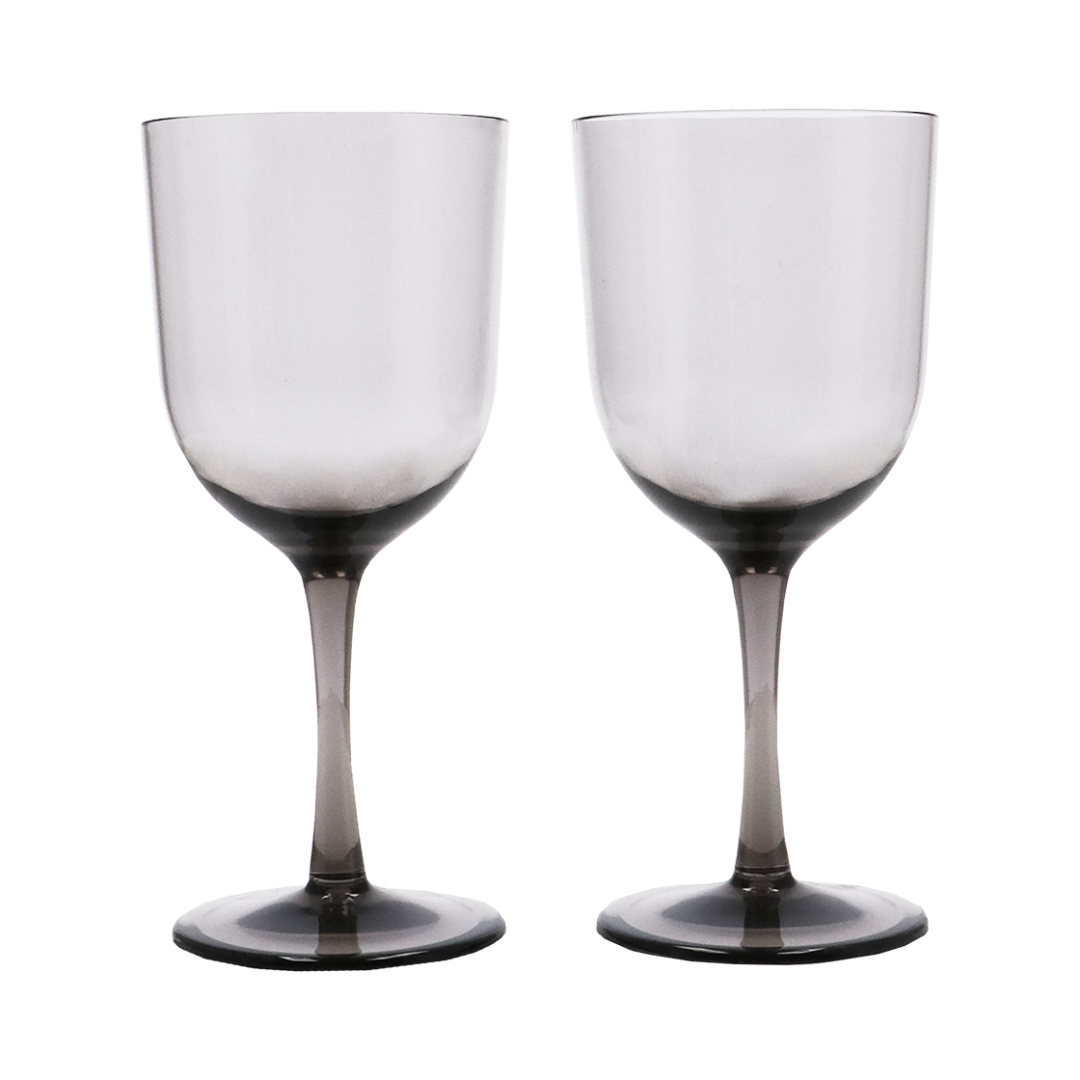 Travellife Feria wijnglas smokey 2 stuks