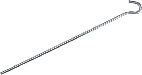 Campking 10 Grondpen open oog 30 cm.
