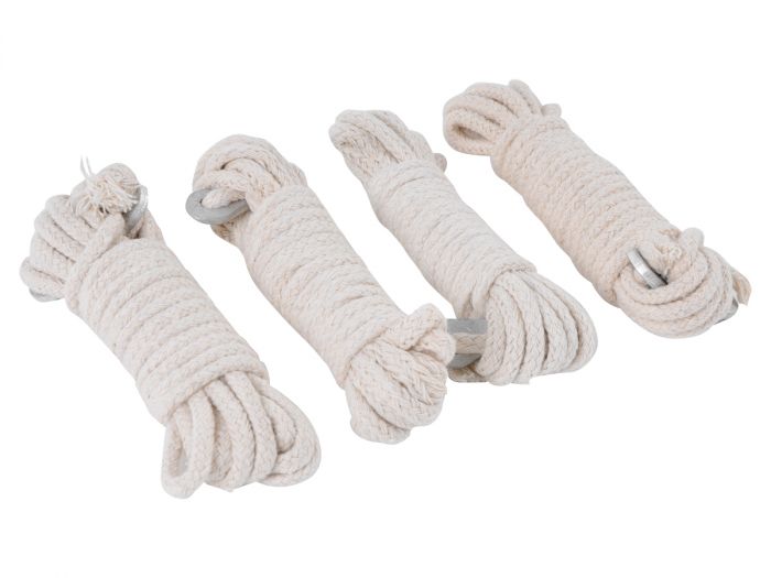 Campking 4 Scheerlijn 3 mm. 4 mtr. : katoen