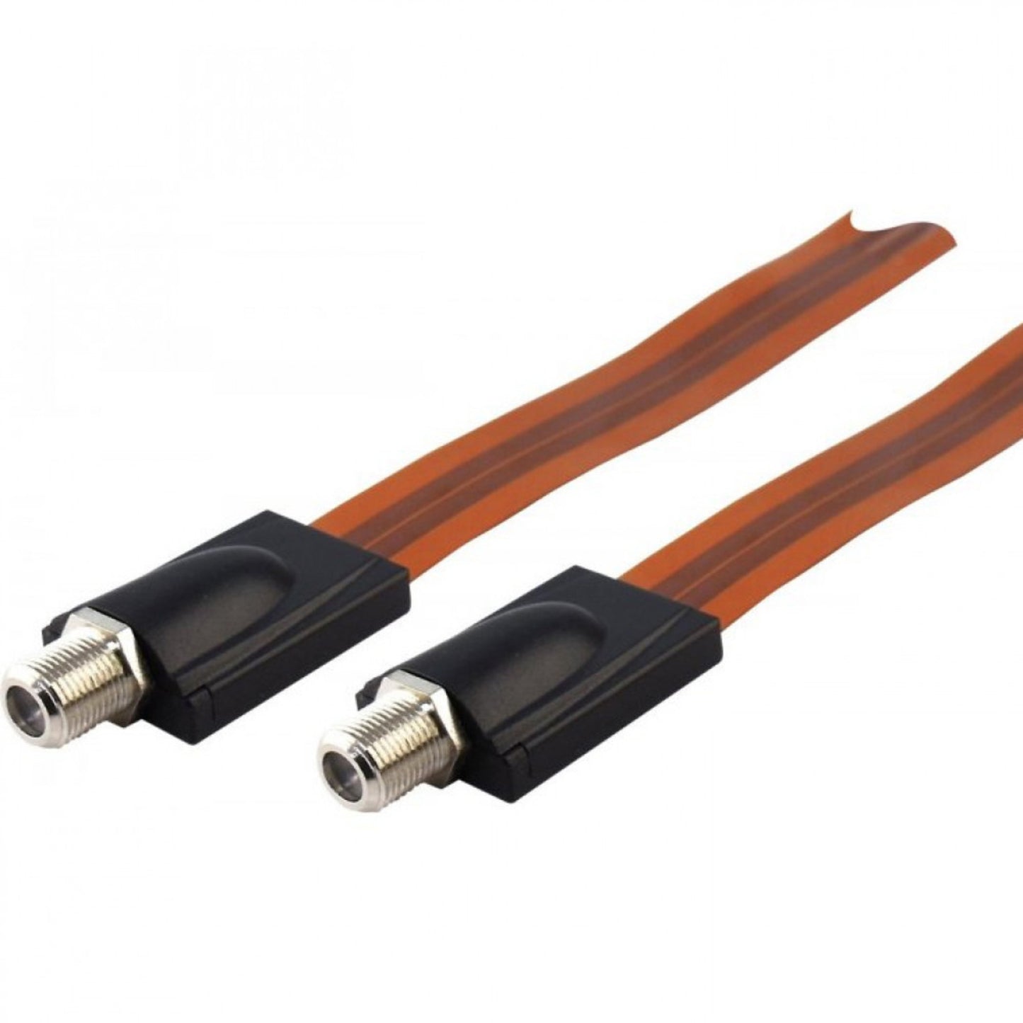 Koppelstuk F-stekker male naar een coaxstekker male.