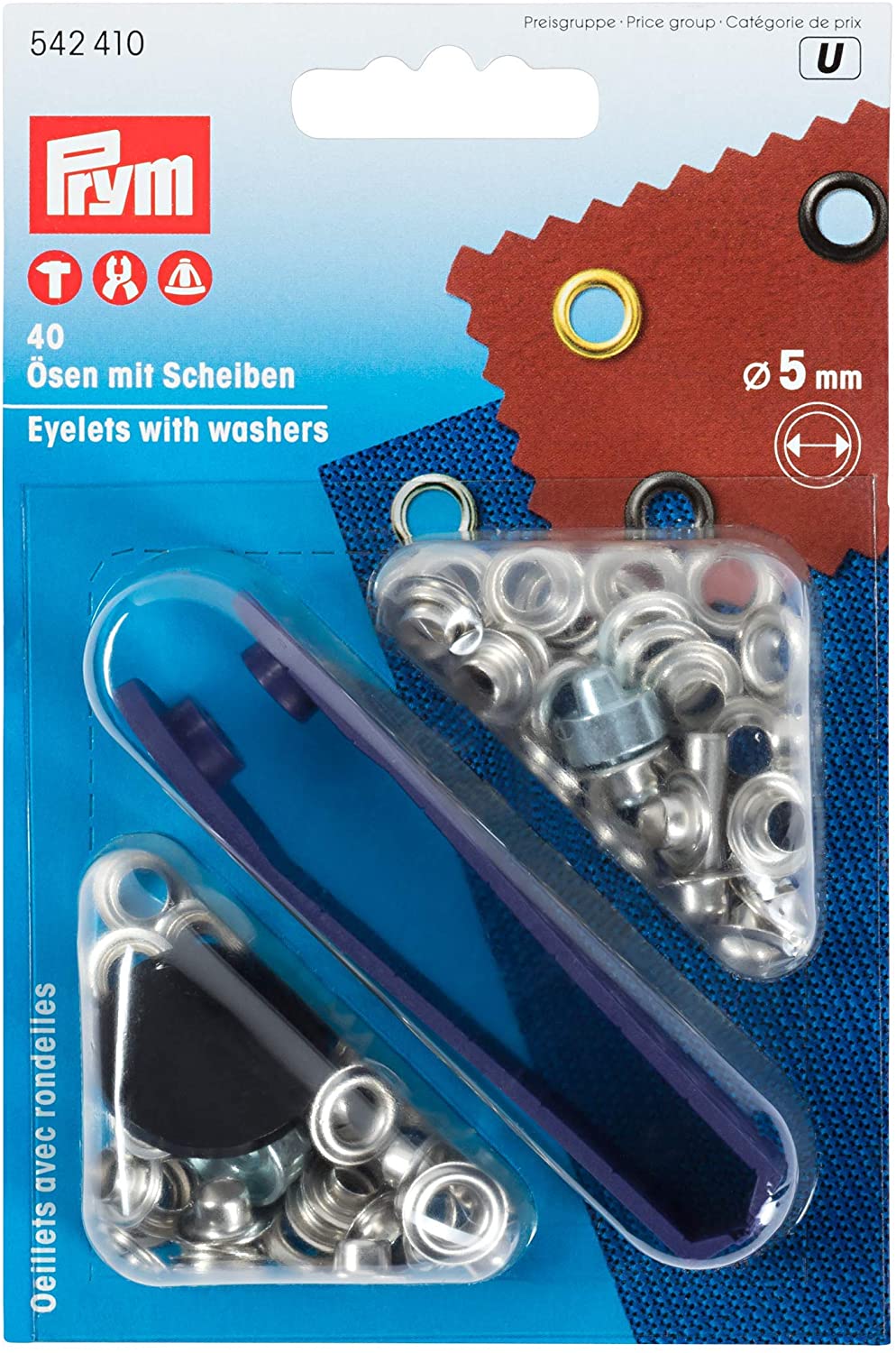 zeilring klein 5,5 mm 50 st