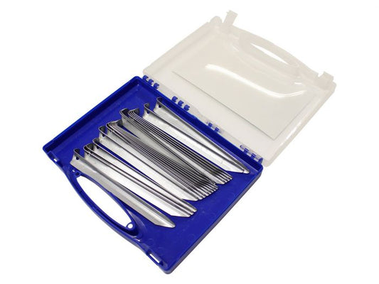 Campking tentharing 18cm halfrond in koffer