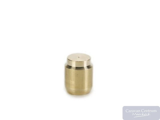 Gimeg blindstop knelkoppeling 8mm messing 2 stuks