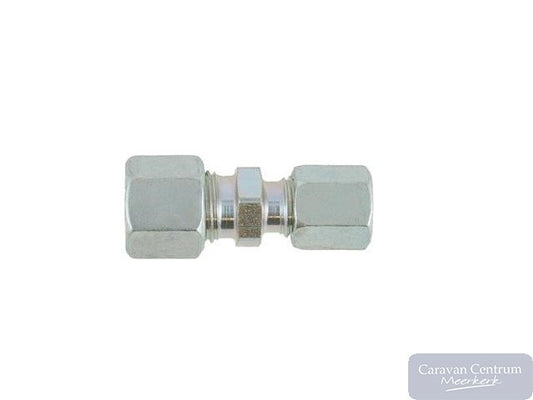 Gimeg rechte verloopkoppeling 8mm x 10mm