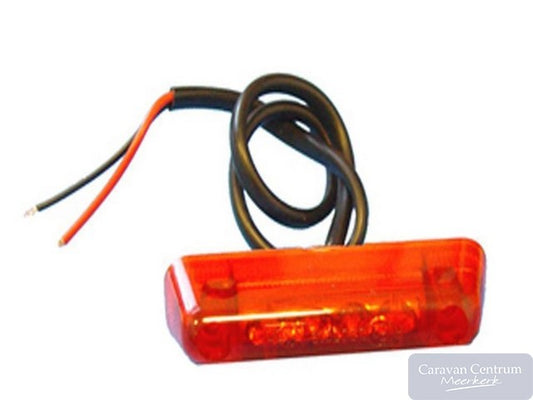 Jokon breedtelicht rood LED 65x15 Fendt