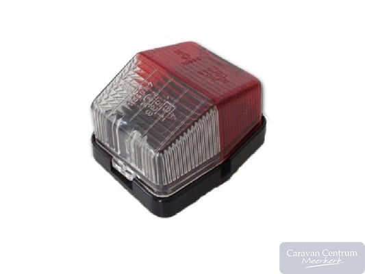 Jokon breedtelicht rood/wit 71x61mm jokon