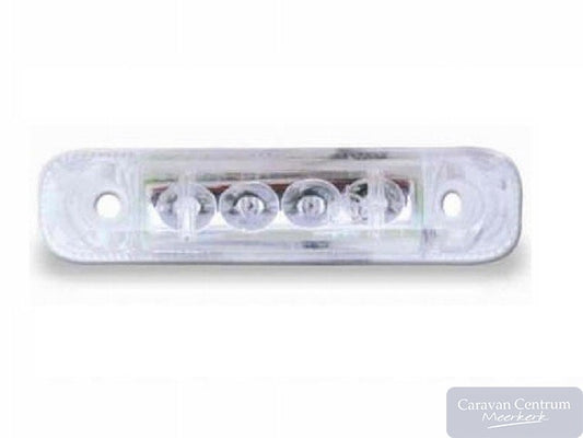 Jokon breedtelicht wit Rood-LED 65x15 Fendt