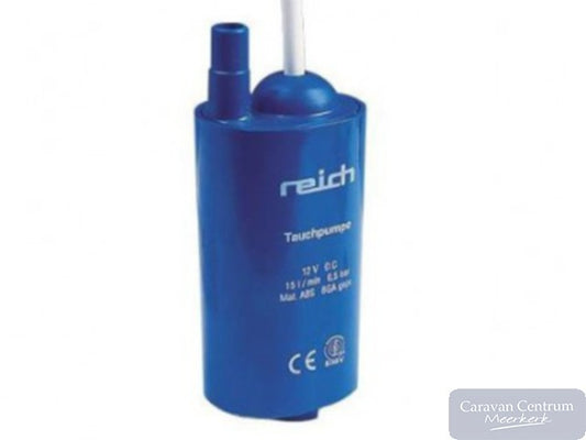 Reich Dompelpomp blauw 12v 15Ltr