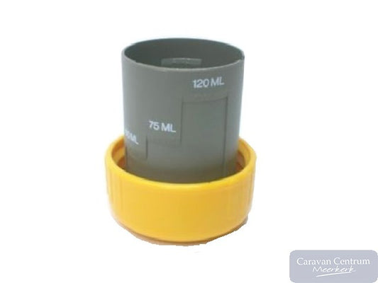 Thetford dosage dop porta potti/cass. PP geel