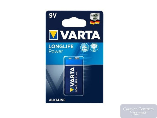 Varta - Batterij - Blok E - High Energy Alkaline - 9 Volt