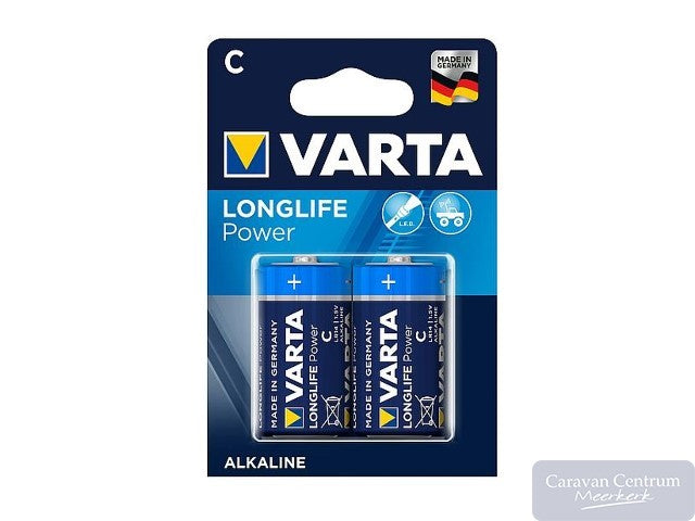 Varta - Batterijen - Engelse staaf C - High Energy Alkaline - 2 Stuks