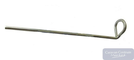 Campking 10 Grondpen horizontaal oog 20 cm.
