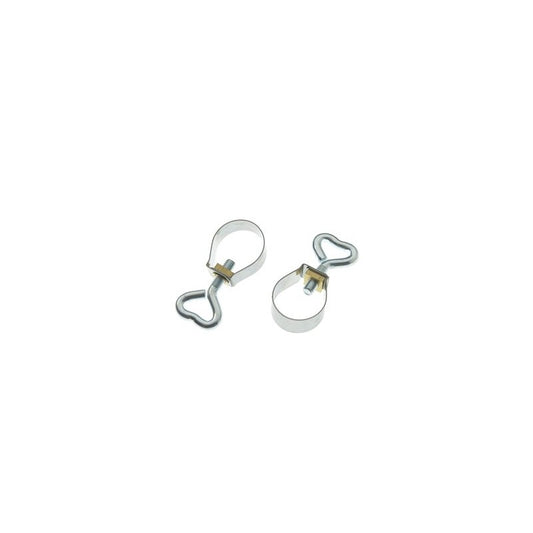 Campking 3 Stelring 25 mm. : RVS