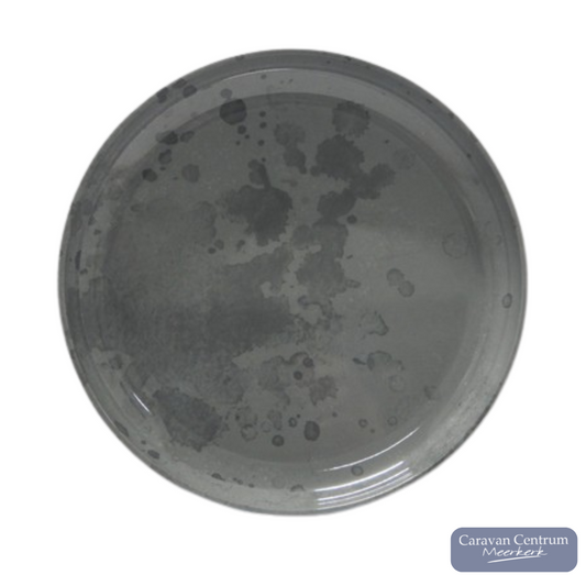 Travellife Palma ontbijt bord dark grey